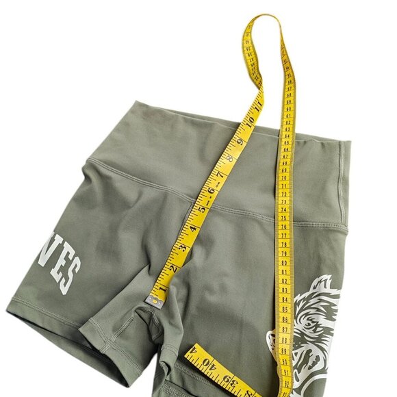 Darc Sport Womens She Shorts, Scrunch Butt, Athletic, Wolves,Streetwear, Size M - Picture 6 of 8